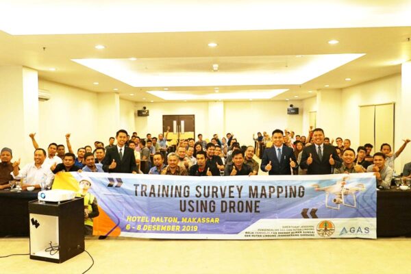 In House Training Survey Mapping Using Drone di BPDASHL-JS Makassar
